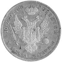 10 złotych 1822, Warszawa, Plage 25 R, małe rysy
