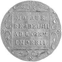 dukat 1831, Warszawa, drugi egzemplarz, złoto, 3