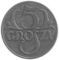 5 groszy 1934, Warszawa, Parchimowicz 103.f, rza