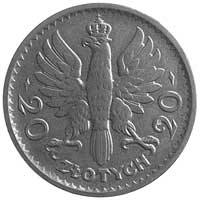 20 złotych 1925, Głowa Kobiety, Parchimowicz P-1