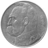 10 złotych 1934, Piłsudski - Orzeł Strzelecki, wypukły napis PRÓBA, Parchimowicz P-158a, wybito 10..