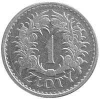 1 złoty 1928, Nominał w wieńcu liściastym, Parch