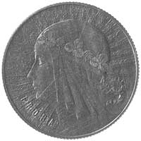 1 złoty 1932, Głowa Kobiety, wypukły napis PRÓBA