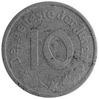 10 fenigów (bez nazwy) 1942, Łódź, Parchimowicz 