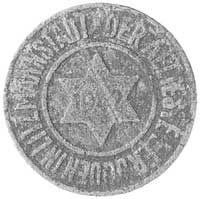 10 fenigów 1942, Łódź, Parchimowicz 13, aluminiomagnez, 0.72 g, średnica 19.1 mm, rzadkie
