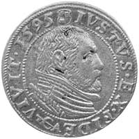grosz 1595, Królewiec, Neumann 58, Bahr. 1304