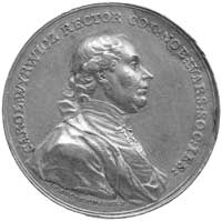 medal autorstwa J. F. Holzhaeussera poświęcony K