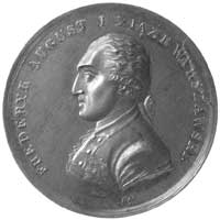 medal autorstwa Jana Ligbera wybity w 1808 r. i 