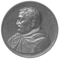 medal autorstwa E. Gatteaux wybity z okazji przeniesienia Akademii Zamojskiej do Szczebrzeszyna w ..