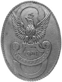 żołnierska odznaka pamiątkowa Strzelca 1920 rok,