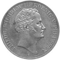 Fryderyk Wilhelm III 1797- 1840, dwutalar 1840, Berlin, Aw: Głowa, Rw: Wielopolowa tarcza herbowa,..