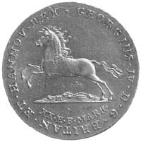 Jerzy IV 1820- 1830, 16 Gute Groschen 1821, Aw: Skaczący koń, Rw: Napisy w poziomie i w otoku, Wel..