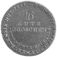 Jerzy IV 1820- 1830, 16 Gute Groschen 1821, Aw: 