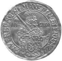 Jan Jerzy 1611- 1656, dukat 1617, Aw: Półpostać 