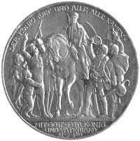 zestaw monet pamiątkowych 2 i 3 marki 1913, J. 109 i 110, łącznie 2 sztuki
