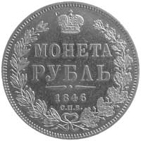 rubel 1846, Petersburg, Uzdenikow 1640