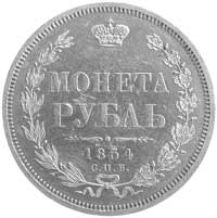 rubel 1854, Petersburg, Uzdenikow 1711