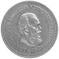 5 rubli 1888, Petersburg, Fr.151, Uzdenikow 298, złoto, 6.43 g