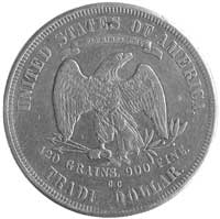1 dolar 1876 (Trade dollar), Carson City, Aw: Wo