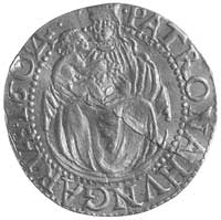 dukat 1604, Nagybanya, Aw: Stojący cesarz i napi