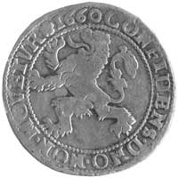 Lombardia lub Piemont, talar lewkowy 1660, Aw: Rycerz potrzymujący tarczę herbową, w otoku napis: ..