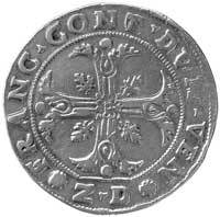 Wenecja, Francesco Contarini 1623-1624, scudo, Aw: Tarcza herbowa, Rw: Krzyż, poniżej litery Z.D, ..