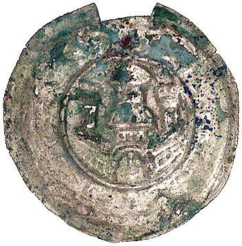 Holsztyn, Adolf III 1164- 1201, men. Hamburg, brakteat