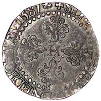 1/2 franka 1581, La Rochelle, Duplessy 1131, patyna