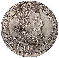 trojak 1601, Kraków, Wal. XCII 1, Kurp. 1254 R2, ładnie zachowana moneta ze starą patyną