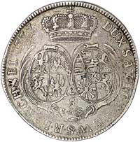 2/3 talara (gulden) 1722, Drezno, odmiana z datą