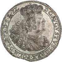 ort 1760, Gdańsk, Kam. 976 R2, Merseb. 1798, moneta z końcówki blachy, ładnie zachowany