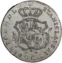 2 grosze srebrne 1766, Warszawa, odmiana z małą tarczą herbową, Plage 243