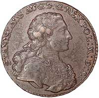 trojak 1765, Warszawa, popiersie króla w zbroi, 