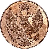 3 grosze 1836, odmiana ogon orła wachlarzowaty, Plage 183 R, nowe bicie z 1859 roku