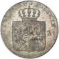 10 groszy 1831, Warszawa, odmiana łapy orła zgię