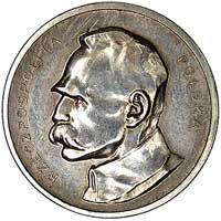100 marek (bez nazwy) 1922, Józef Piłsudski, Parchimowicz P-166 e, wybito 50 sztuk, srebro, 9.06 g..