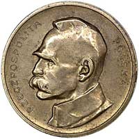 100 marek (bez nazwy) 1922, Józef Piłsudski, Parchimowicz P-166.c, wybito 10 sztuk, mosiądz, 6.71 ..