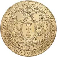 kopia donatywy gdańskiej z 1614 roku wykonana przez Mennicę Państwową w roku 1977, złoto, 11.37 g