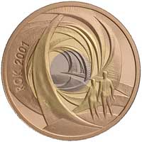 200 złotych 2001, Warszawa, Rok 2001, moneta trz