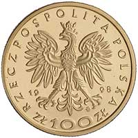 100 złotych 1998, Warszawa, Zygmunt III Waza, Parchimowicz 777, złoto, 8.03 g