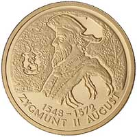 100 złotych 1999, Warszawa, Zygmunt II August, Parchimowicz 799, złoto, 8.01 g