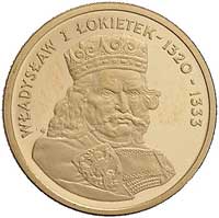 100 złotych 2001, Warszawa, Władysław Łokietek, złoto, 8.04 g