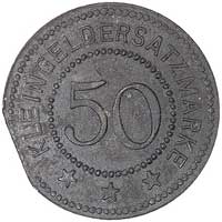 Gostyń -Magistrat, 50 fenigów 1917, Menzel 5053.4, moneta z końcówki blachy, rzadka