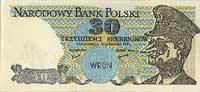 30 srebrników 31.12.1981, Narodowy Bank Polski z portretem gen. Jaruzelskiego i 50 srebrników 22.0..