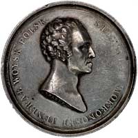medal autorstwa Baerenda wybity z okazji śmierci generała Stanisława Mokronowskiego w 1821 r., Aw:..