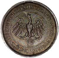 Kazimierz Wielki- medal autorstwa Aleksandra Ziembowskiego wybity w 1869 r. na pamiątkę pogrzebu z..