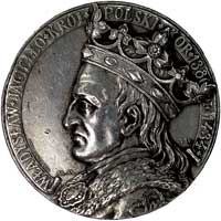 Władysław Jagiełło- medal autorstwa Ignacego Wróblewskiego wybity w Lyonie w 1910 r., Aw: Popiersi..