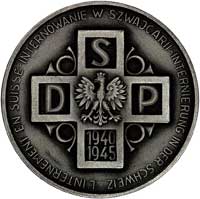 medal  projektu Zbigniewa Bema, wykonany w Szwajcarii przez firmę Huguenin na pamiątkę internowani..