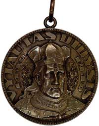medal na 500- lecie śmierci wielkiego księcia Wi