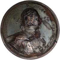 Piotr I - medal na zdobycie Arensburga 1709 r., 